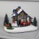 LED figure "Christmas train" 17 × 12 × 9 cm, polystone, batteries AAAX2 (not complete), glow of warm white