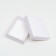 The box is folding, white, 16.5 x 12.5 x 5.2 cm