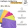 Microfiber napkins CITY-UP 30 x 30cm, SA-120, set 10 pcs