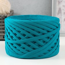 Knitted yarn, width 7-9 mm, 100m/295 gr ± 10% (27 - sea wave)