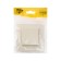 Switch is Elegant, 10 a, 1 cl., Hidden, beige