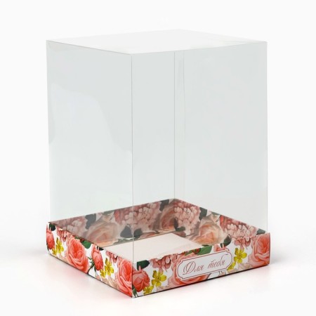 Box for confectionery "Tenderness", 15 x 15 x 20 cm-1