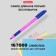 Ballic handle Erichkrause U-109 Neon Stick & Grip. Node 1.0 mm, Tround -sided mixing body, blue ink