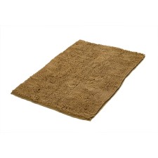 Bathroom mat, beige, 55x85 cm