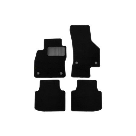 Rugs in the Standard salon for Skoda Superb, 2015-2019, 2019-, sedan, 4 pcs., Textile