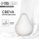 Formation candle "Origami", white