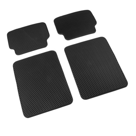 EVA carriers of automobile, universal, m (low-commandment), edging, black, set-4
