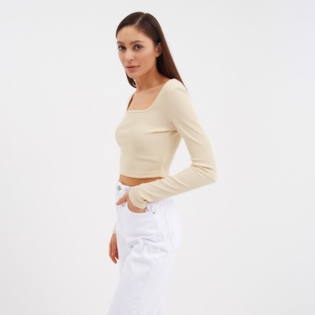 Women's mist, size 48-50, beige color-1