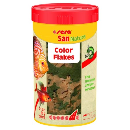 Sera San Nature food for fish, main, in flakes, 250 ml 60 g
