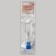 Diamond cutzes for manicure "Flame", medium grain, 2.7 × 8 mm, in a plastic case