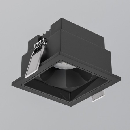 Introduced LED LED Elektrostandard, Quadro, 56x84x84 mm, 10W, LED, 1100LM, 4000K, black color black-1