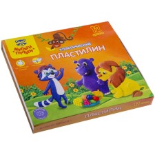 Plasticine 12 colors 
