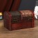 Casket Wood Elevated "curls and mesh" chest mix 8x13x9 cm