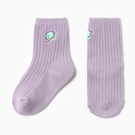 Nosk children's minku "planet", purple color, size 11-15 cm