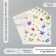 Scrapbooking Paper "Blobochki Garden" density 180 grams set 5 pcs 30.5x32 cm