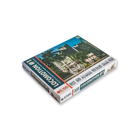 Wooden designer 3D Lokomotiv-11
