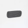 Case for glasses on the cracker, black/silver color