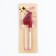 Candle in the cake on the skewer "Fine", the number "4", 5 cm, red