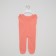 Sliders are long, coral color, height 74 cm