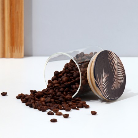 Bank for storage "Tropics", 250 ml-4
