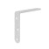 MK bracket, 80 x 80 mm, zinc coating