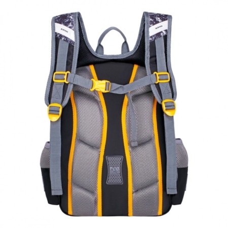 Frame backpack 39 x 29 x 17 cm, Across 410, filling: bag, pencil case, purple ACR22-410-2-3