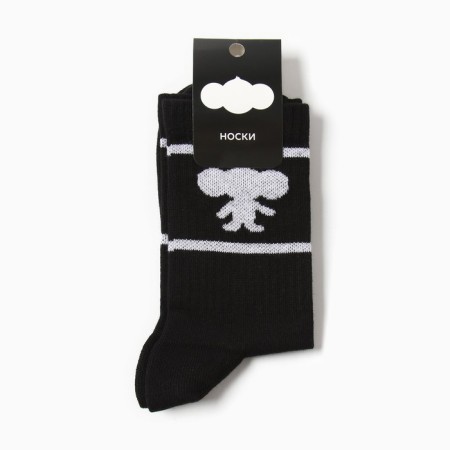 CAFTAN socks Cheburashka r. 36-39 (23-25 ​​cm) black-2