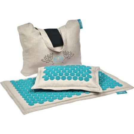 Acupuncture Bradex "Nirvana", beige, turquoise spikes, premium series