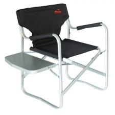 Tourist chair TRAMP TRF-020, directorship with the Lux table, aluminum