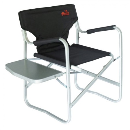 Tourist chair TRAMP TRF-020, directorship with the Lux table, aluminum