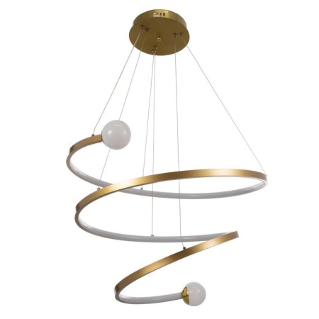 Bayerlux chandelier with DNO "Primaver" LED 140W 3000-6000K gold 60x60x50 cm