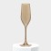 A set of glass glasses for champagne "Golden Honey", 160 ml, 4 pcs