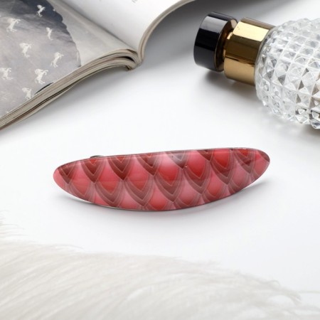 Hair hairpin "petals" 9x2.5 cm, mix