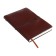 Dated diary 2025, A5 168 sheets, Devente. Saltos, soft leatherette cover, perforation, liesse, block 70, brown