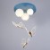 Chase "Butterflies" 3he27 40w LED Blue 40x40x60cm