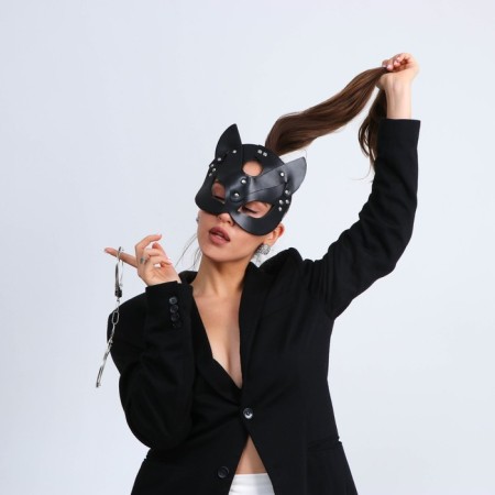 Carnival set "Your cat" (mask+ handcuffs)-1