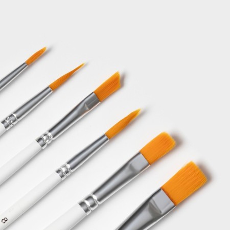 A set of confectionery brushes for decorating the Larson Dolyan, 6 pcs-2
