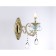 Wall lamp with crystal Ambrella Light, Classic, TR4932, 1HE14, Color Gold, White