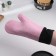 Mitten for hot with the cuff of the “Prof”, silicone, 36 × 18.5 cm, color mix
