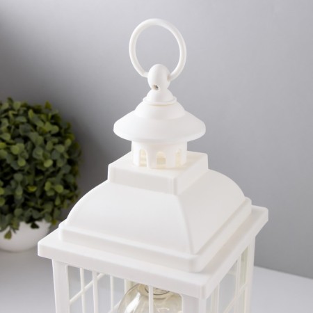 The nightlight "Light and fireflies" is white from batteries 35x13.5x13.5cm Risalux-6