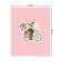 The tablecloth "Postman with a gift", rectangular, Saten, size 145x180 cm