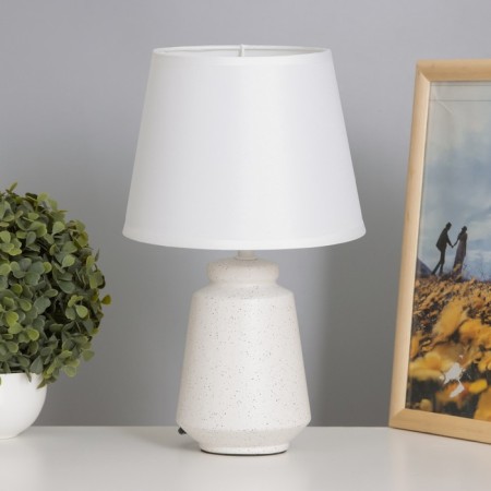 Battle lamp "Lysandra" 1x40W E14 white 19.5x19.5x33.5cm