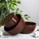 Pot for flowers "Japan", 2 l, the color is dark brown