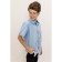 Surchachka upper for ISee boys, height 110-116 cm, blue color