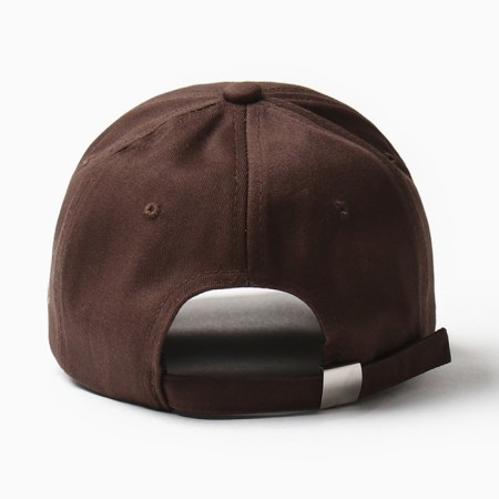 Minaku cap "Heart", brown color, size 56-58-7