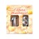 Candle in the cake jubilee "line" (set 2 in 1), number 18/81, silver metallic, 6.5 cm