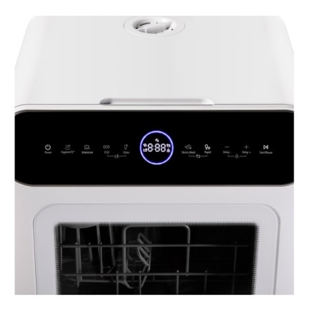 Maunfeld MWF07IM dishwasher, class B, 3 sets, 7 programs, white and black-10
