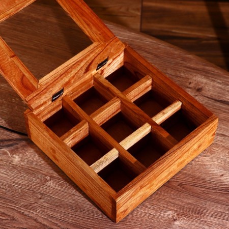 Box for tea bags 24x24x8 cm, Jampinis-5