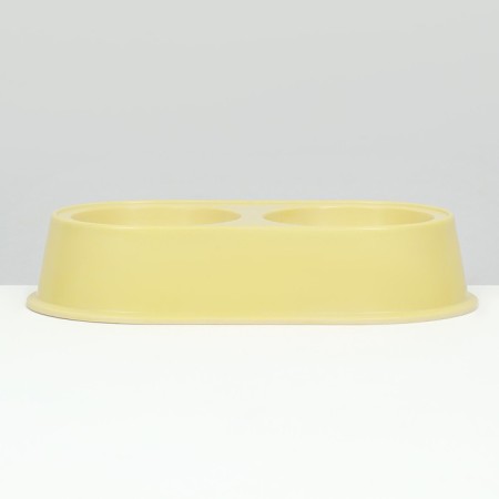 Bamboo double bamboo, 23.5 x 13 x 5 cm, yellow-1
