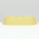 Bamboo double bamboo, 23.5 x 13 x 5 cm, yellow